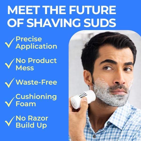 WYOS Shaving Cream Stick, 3 Pack Shaving Soap Bar, Shave Stick, Travel Shaving Cream, Leak & Mess Free, Hydrating Smooth Lather, Sensitive Skin, Travel Size, Clean Formula, Sulfate & Paraben Free