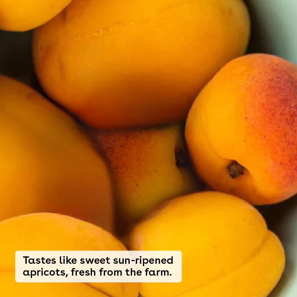 eos 100% Natural & Organic Lip Balm- Apricot, All-Day Moisture, Dermatologist Recommended for Sensitive Skin, Lip Care Products, 0.25 oz