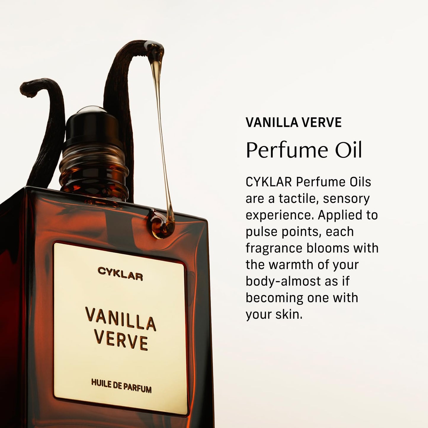 Perfume Oil Roll-On. Travel-Friendly Vanilla Verve Fragrance with Vanilla, Bergamot, and Amber Notes. Long-Lasting Essential Oil Parfum for Women and Men. 0.5 Fl Oz Scented Rollerball Bottle