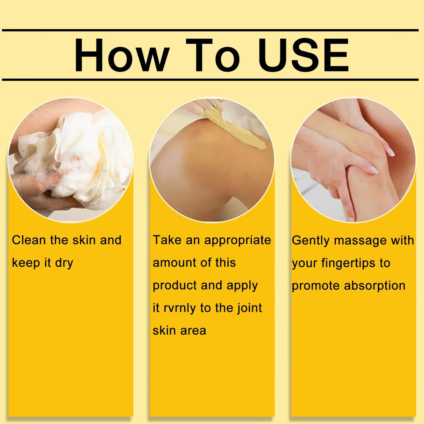 2 Pcs Bee Venom Joint Cream - Advanced Joint and Bone Cream, Specially for Back, Neck, Hands, Knees