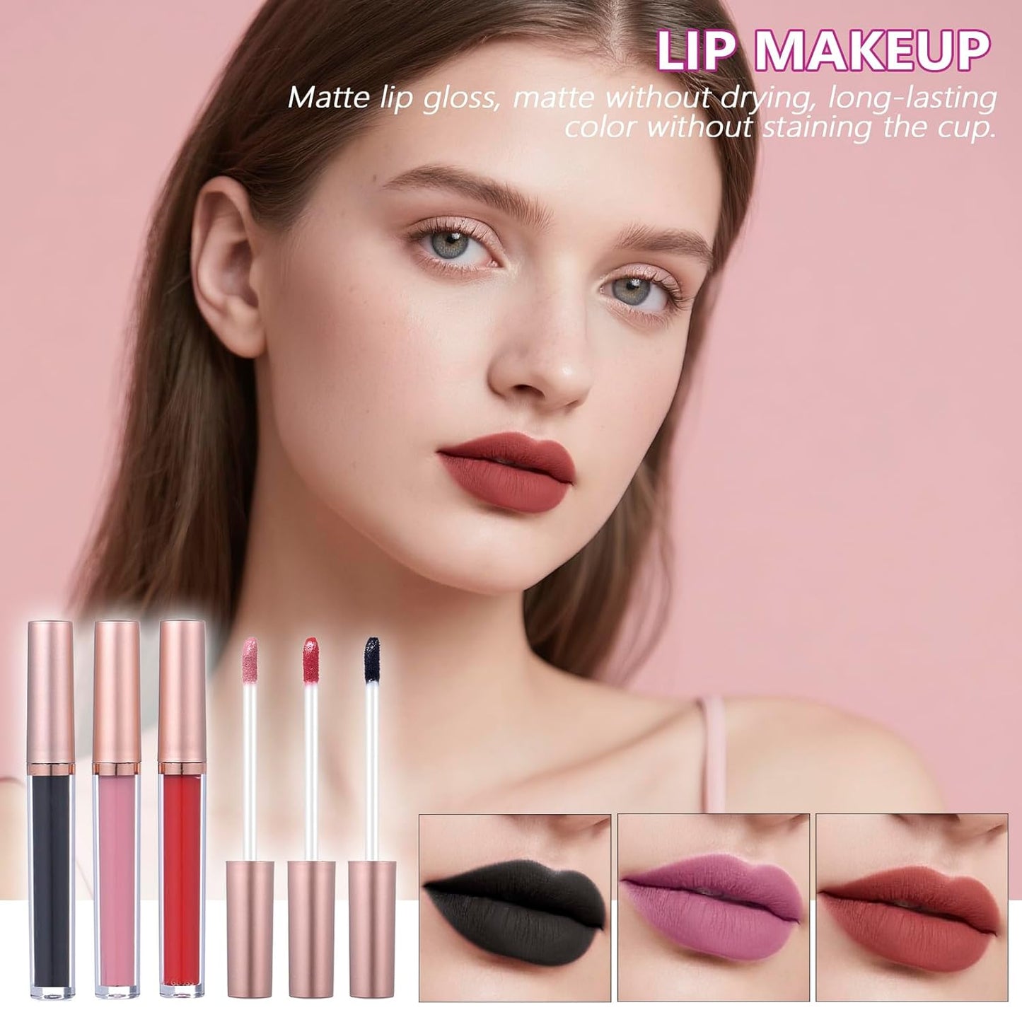 Travel Makeup Kit, Makeup Set For Teen Girls, Make up Gift Set For Women with Makeup Box, Eyeshadow Palettes, Foundation, Concealer, brushes set (Colors 40)