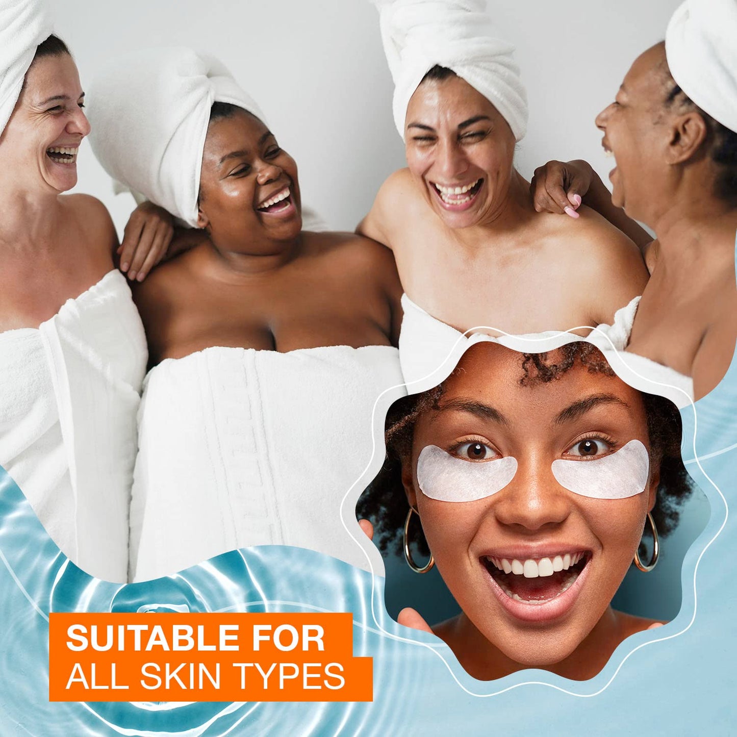 Cucumber & Aloe Under Eye Patches - Diminishes Dark Circles & Puffiness, Anti-aging, Cooling & Soothing Under Eye Pads - Cruelty Free Korean Skin Care For All Skin Types - 5 Pairs